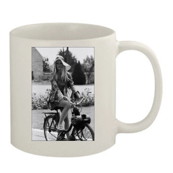 Brigitte Bardot 11oz White Mug