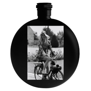 Brigitte Bardot Round Flask