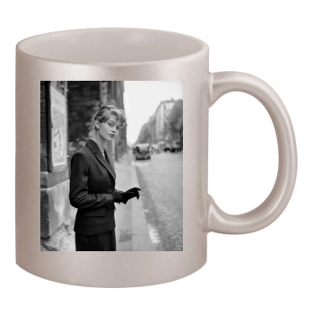 Brigitte Bardot 11oz Metallic Silver Mug