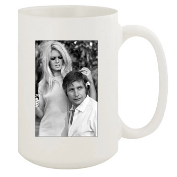 Brigitte Bardot 15oz White Mug