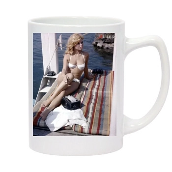 Brigitte Bardot 14oz White Statesman Mug