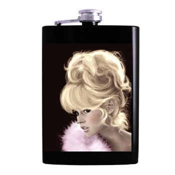 Brigitte Bardot Hip Flask