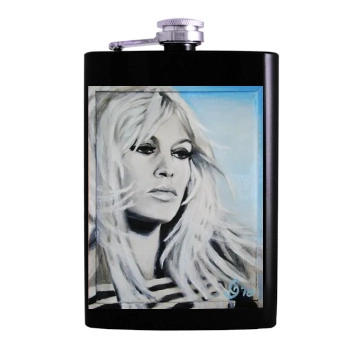 Brigitte Bardot Hip Flask