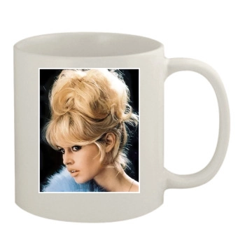 Brigitte Bardot 11oz White Mug