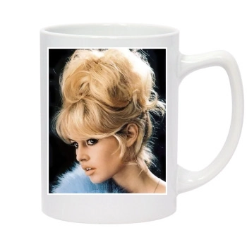 Brigitte Bardot 14oz White Statesman Mug