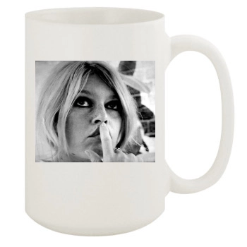 Brigitte Bardot 15oz White Mug