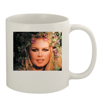 Brigitte Bardot 11oz White Mug