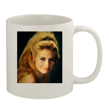 Brigitte Bardot 11oz White Mug