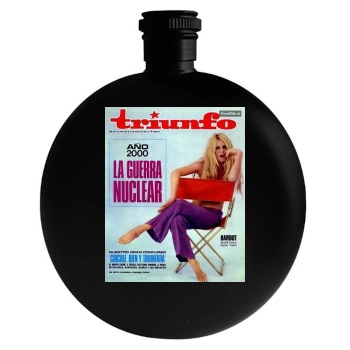 Brigitte Bardot Round Flask