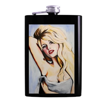 Brigitte Bardot Hip Flask