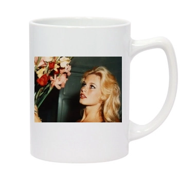 Brigitte Bardot 14oz White Statesman Mug