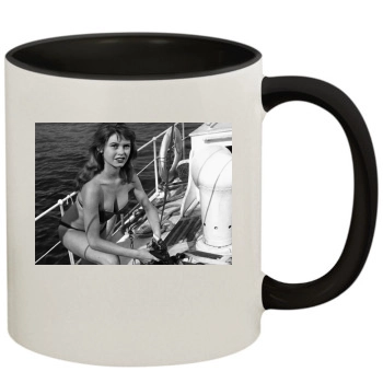 Brigitte Bardot 11oz Colored Inner & Handle Mug