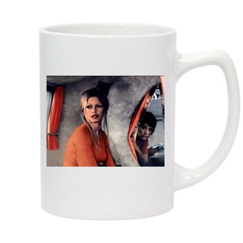 Brigitte Bardot 14oz White Statesman Mug