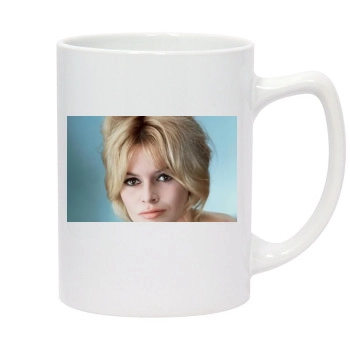 Brigitte Bardot 14oz White Statesman Mug