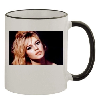 Brigitte Bardot 11oz Colored Rim & Handle Mug