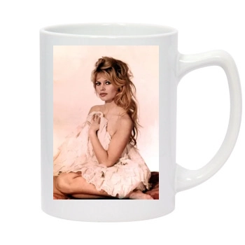 Brigitte Bardot 14oz White Statesman Mug