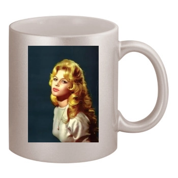 Brigitte Bardot 11oz Metallic Silver Mug