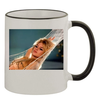 Brigitte Bardot 11oz Colored Rim & Handle Mug