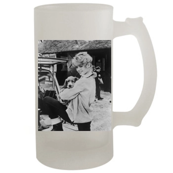 Brigitte Bardot 16oz Frosted Beer Stein