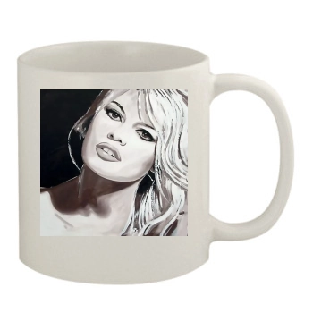 Brigitte Bardot 11oz White Mug