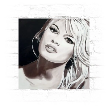 Brigitte Bardot Metal Wall Art