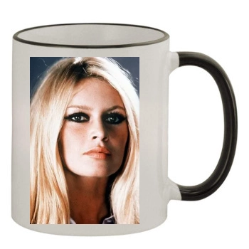 Brigitte Bardot 11oz Colored Rim & Handle Mug