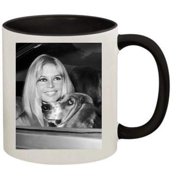 Brigitte Bardot 11oz Colored Inner & Handle Mug