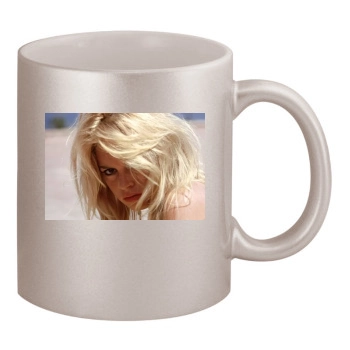 Brigitte Bardot 11oz Metallic Silver Mug