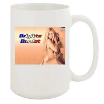 Brigitte Bardot 15oz White Mug