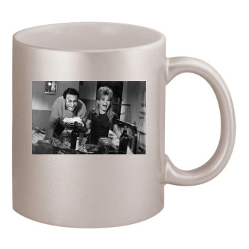 Brigitte Bardot 11oz Metallic Silver Mug