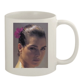 Brooke Shields 11oz White Mug