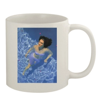 Brooke Shields 11oz White Mug