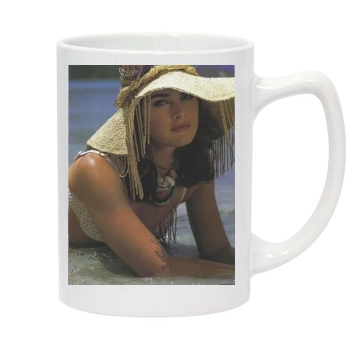 Brooke Shields 14oz White Statesman Mug