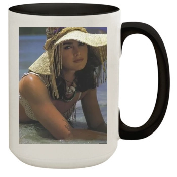 Brooke Shields 15oz Colored Inner & Handle Mug