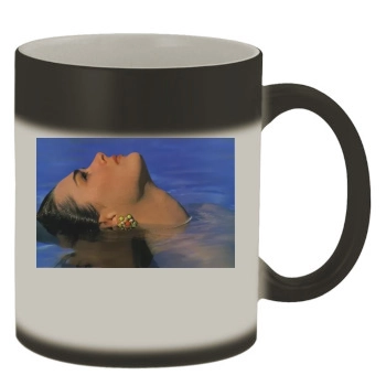 Brooke Shields Color Changing Mug