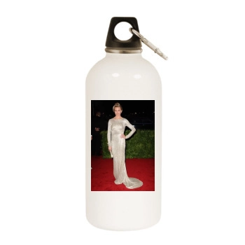 Cameron Diaz White Water Bottle With Carabiner