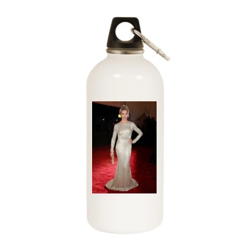 Cameron Diaz White Water Bottle With Carabiner