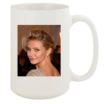 Cameron Diaz 15oz White Mug