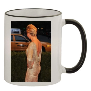 Cameron Diaz 11oz Colored Rim & Handle Mug