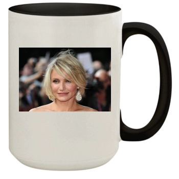 Cameron Diaz 15oz Colored Inner & Handle Mug