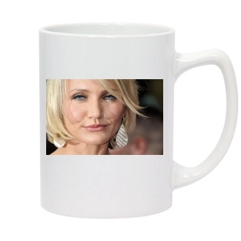 Cameron Diaz 14oz White Statesman Mug