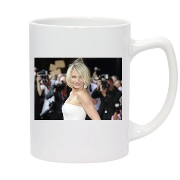 Cameron Diaz 14oz White Statesman Mug