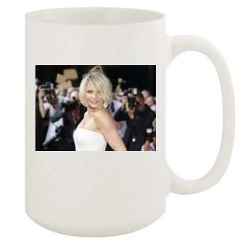 Cameron Diaz 15oz White Mug