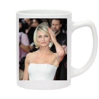 Cameron Diaz 14oz White Statesman Mug