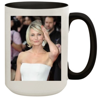 Cameron Diaz 15oz Colored Inner & Handle Mug