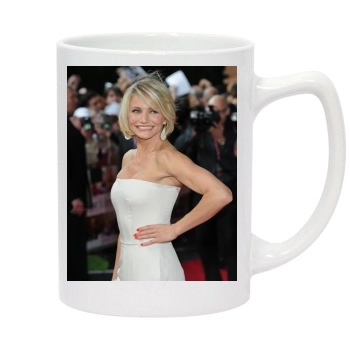 Cameron Diaz 14oz White Statesman Mug