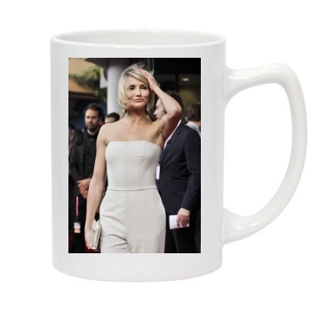 Cameron Diaz 14oz White Statesman Mug