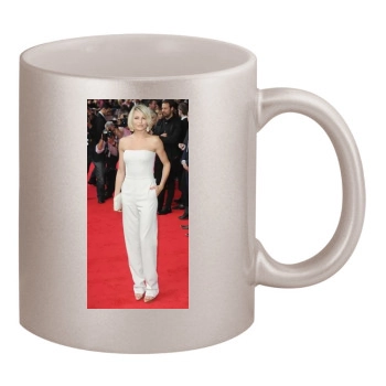 Cameron Diaz 11oz Metallic Silver Mug