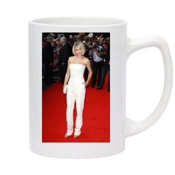 Cameron Diaz 14oz White Statesman Mug