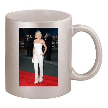 Cameron Diaz 11oz Metallic Silver Mug